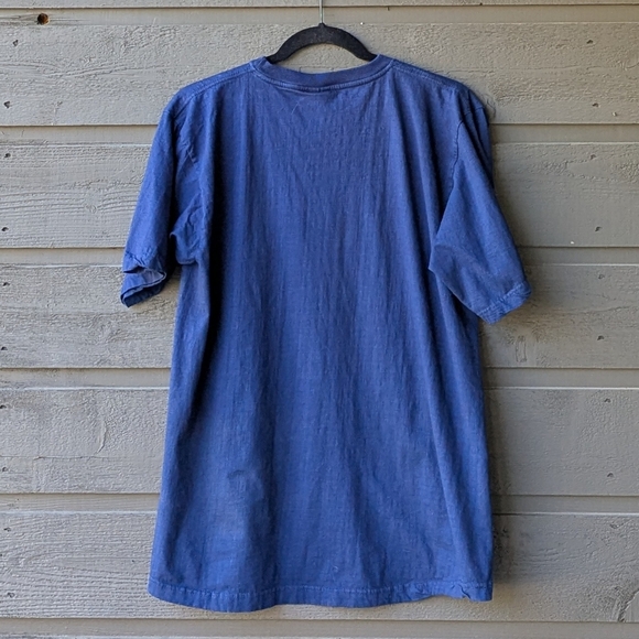 Himalayan Rescue Association Nepal Short Sleeve T-Shirt Size Medium Blue Red - Picture 4 of 5